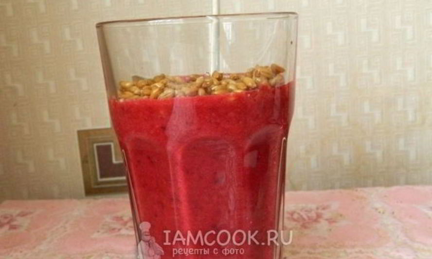 Рецепт фруктового смузи с пророщенной пшеницей