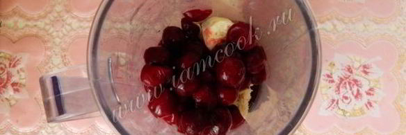 фруктовый смузи с пророщенной пшеницей