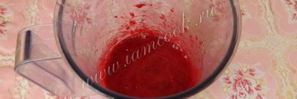 фруктовый смузи с пророщенной пшеницей