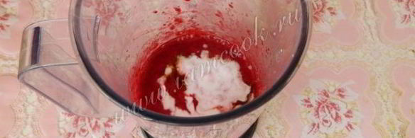 фруктовый смузи с пророщенной пшеницей