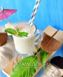 Грушево-банановый смузи с кокосовым молоком