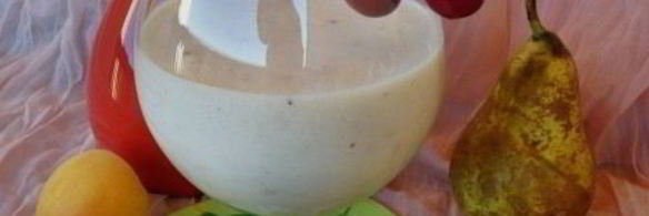 кефирный смузи грушево-миндальный