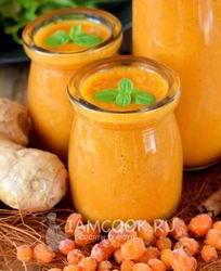 Облепиховый смузи с имбирем