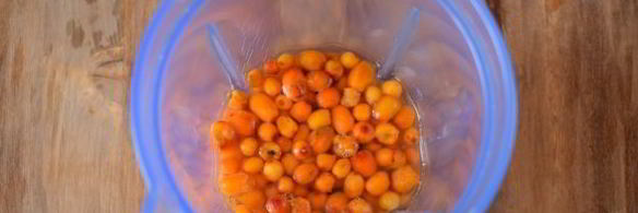 облепиховый смузи с имбирем