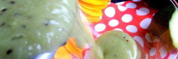 смузи из авокадо и киви