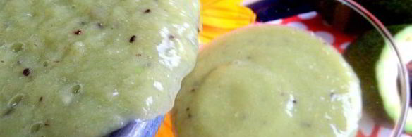 смузи из авокадо и киви