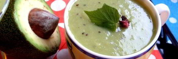 смузи из авокадо и киви