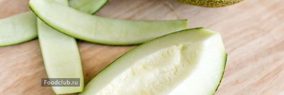 смузи из дыни с черникой