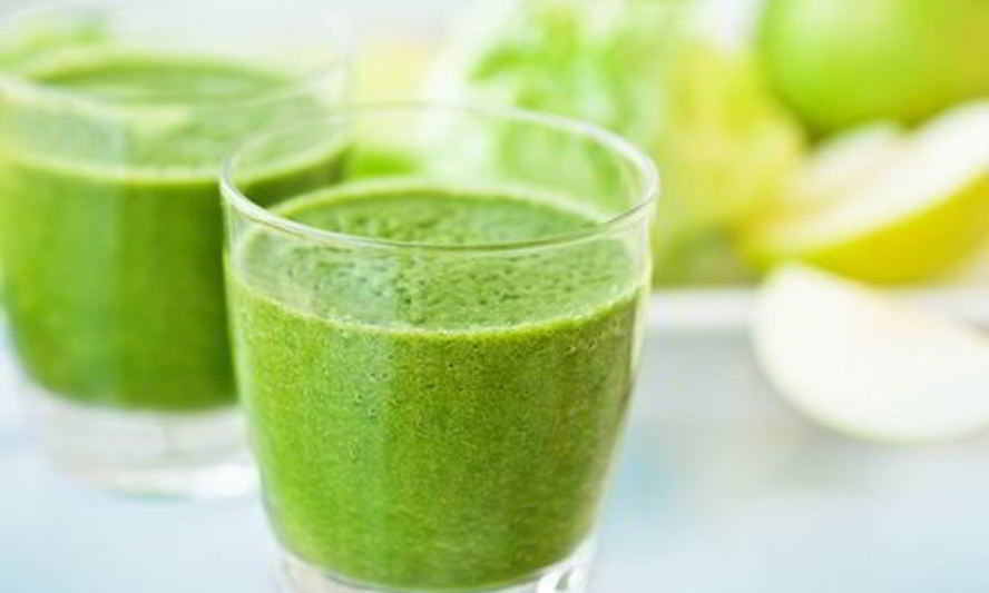 Рецепт смузей из фруктов со шпинатом