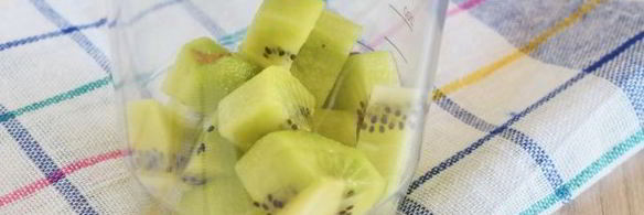 смузи из кефира и киви