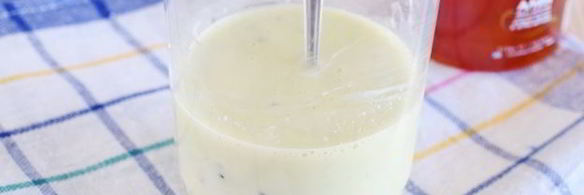 смузи из кефира и киви