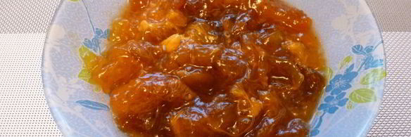 смузи из хурмы и цитрусовых