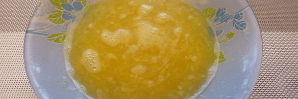 смузи из хурмы и цитрусовых