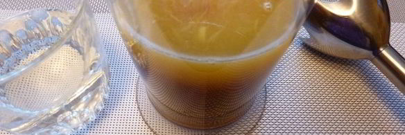 смузи из хурмы и цитрусовых