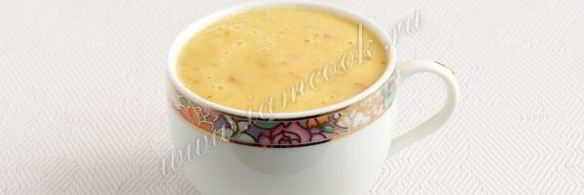 смузи из персика и малины