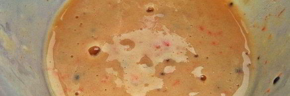 смузи из ревеня, киви и банана