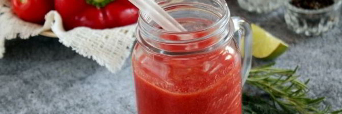 Смузи из сладкого перца и помидоров