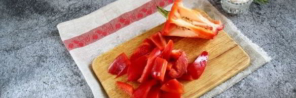 смузи из сладкого перца и помидоров