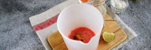 смузи из сладкого перца и помидоров