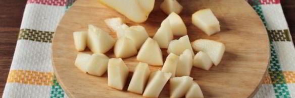 смузи из свежего манго и груши