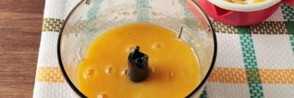 смузи из свежего манго и груши