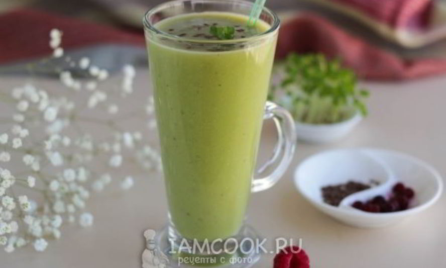 Рецепт смузей с авокадо и бананом