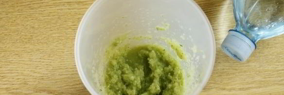 смузи с авокадо и яблоками