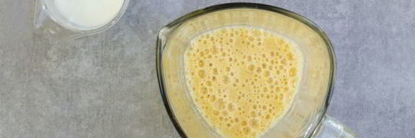 смузи с бананом и апельсином