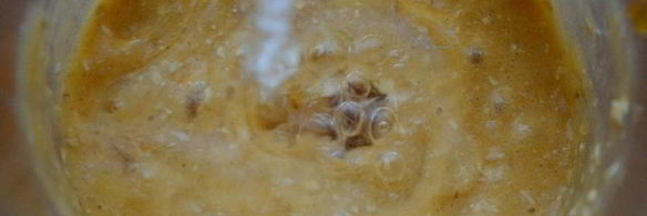 смузи с бананом и хурмой