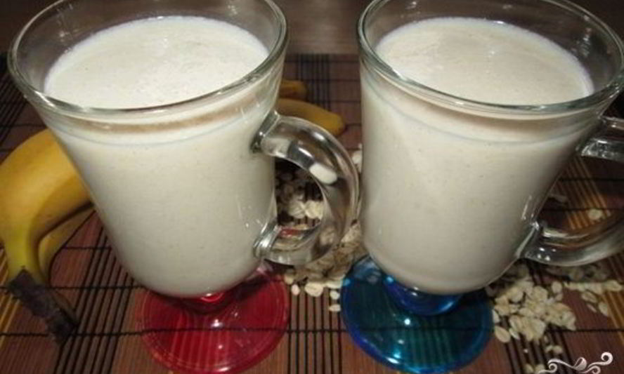 Рецепт смузей с бананом и молоком