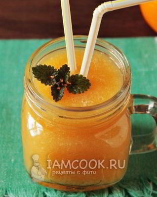 Смузи с грушей и апельсином