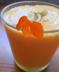 Смузи с хурмой