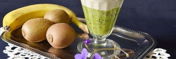 смузи с киви и бананом