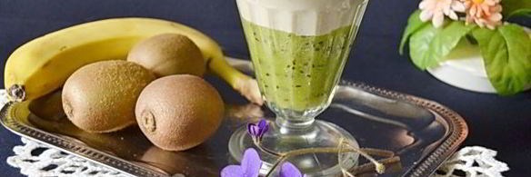 смузи с киви и бананом