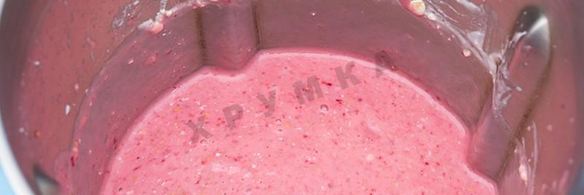 смузи с овсяными хлопьями и бананом