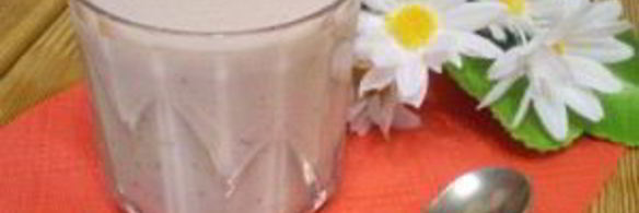 смузи с овсяными хлопьями