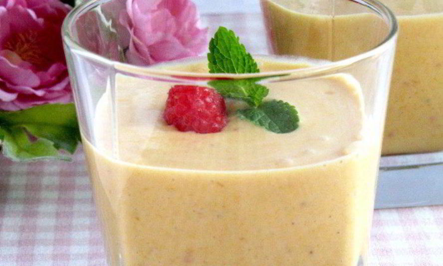 Рецепт смузей с тыквой и малиной