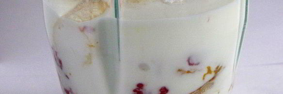 смузи с тыквой и малиной