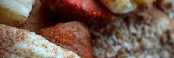 смузи со свежей клубникой