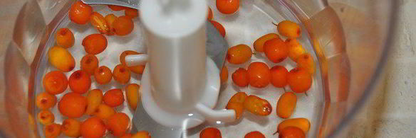 солнечный смузи с тыквой и облепихой