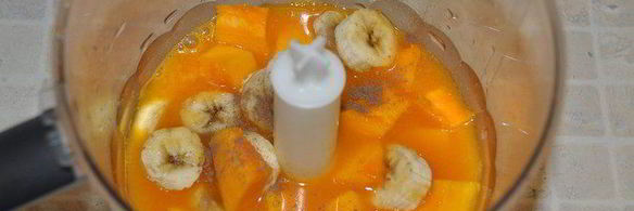 солнечный смузи с тыквой и облепихой