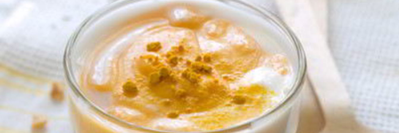 Тыквенный смузи с йогуртом