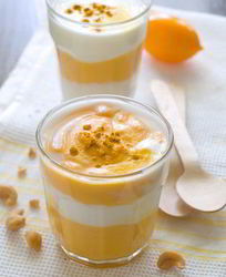 Тыквенный смузи с йогуртом