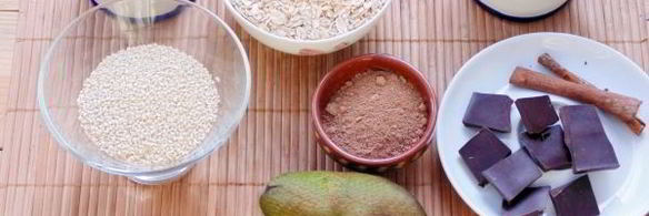 вегетарианский смузи горячий шоколад