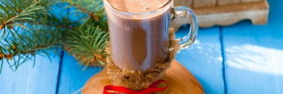 вегетарианский смузи горячий шоколад