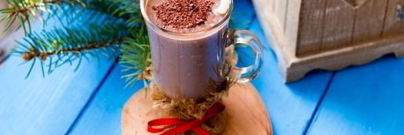 вегетарианский смузи горячий шоколад