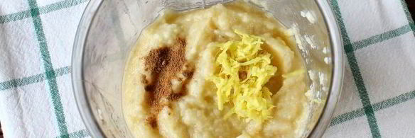 яблочно-банановый смузи с имбирем