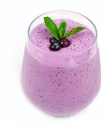 Ягодный смузи Черничный маффин