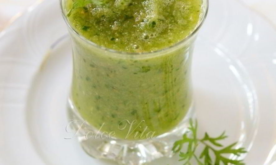 Рецепт зеленого смузи