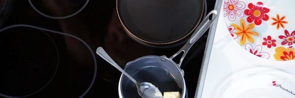 свекольные блинчики и чайный напиток